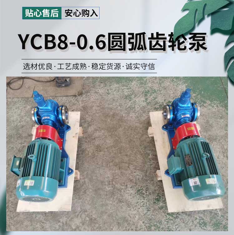 YCB8-0.6圆弧齿轮泵